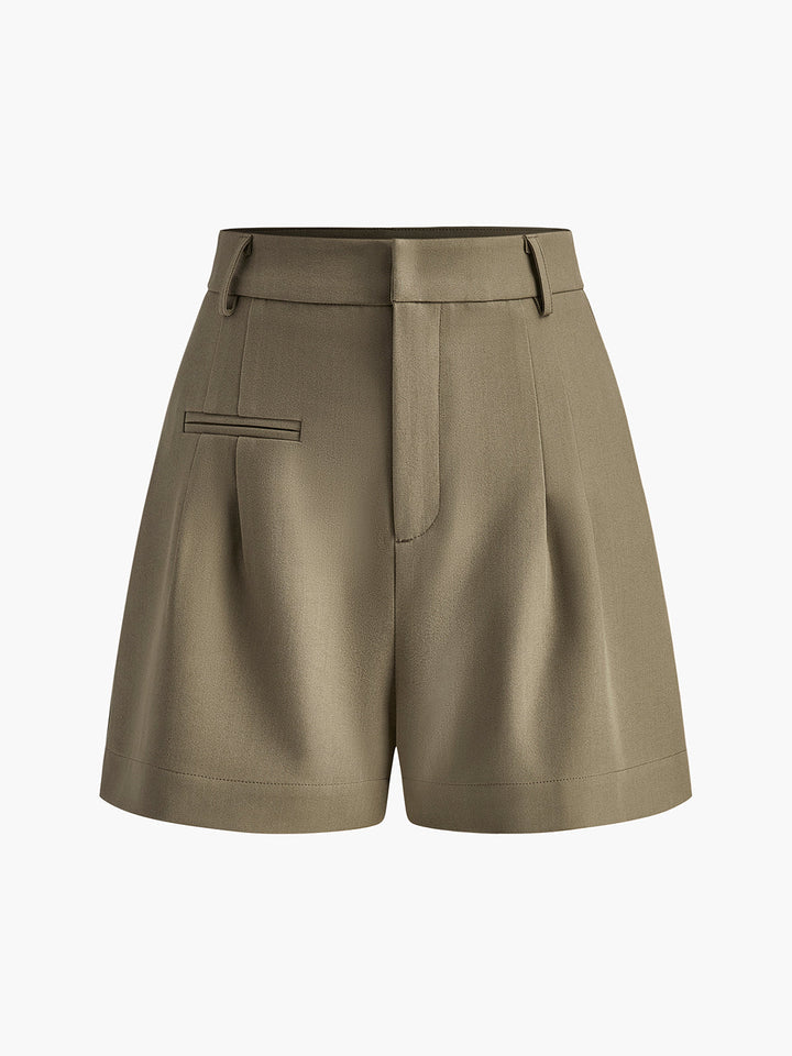 Sonora | Korte Broek met Hoge Taille voor Dames - Regular Fit Zomerbroek