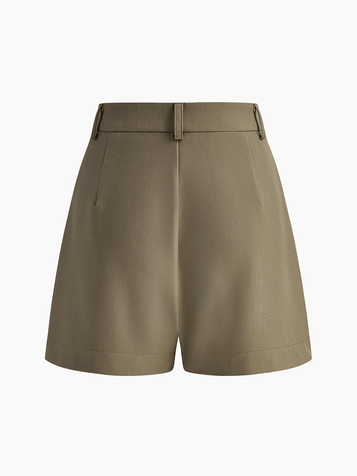 Sonora | Korte Broek met Hoge Taille voor Dames - Regular Fit Zomerbroek