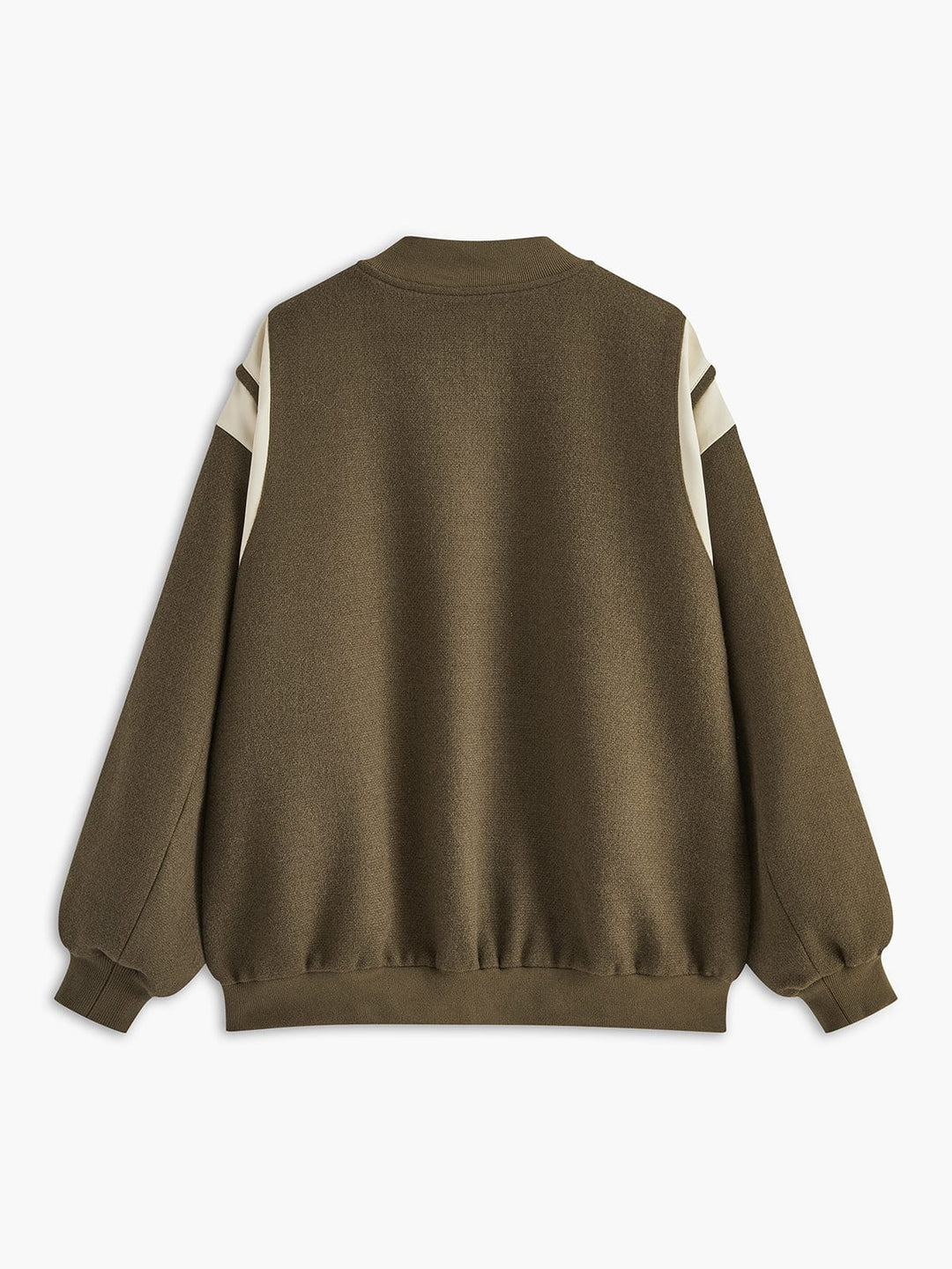 Molly | Casual varsity-jack in retro-stijl met gestreepte mouwdetails en ribgebreide boorden