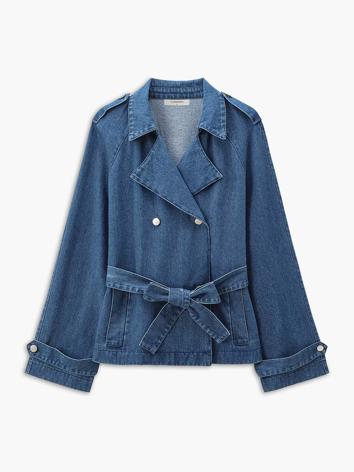 ASHLEY – GEBELT DOUBLE-BREASTED JACKET