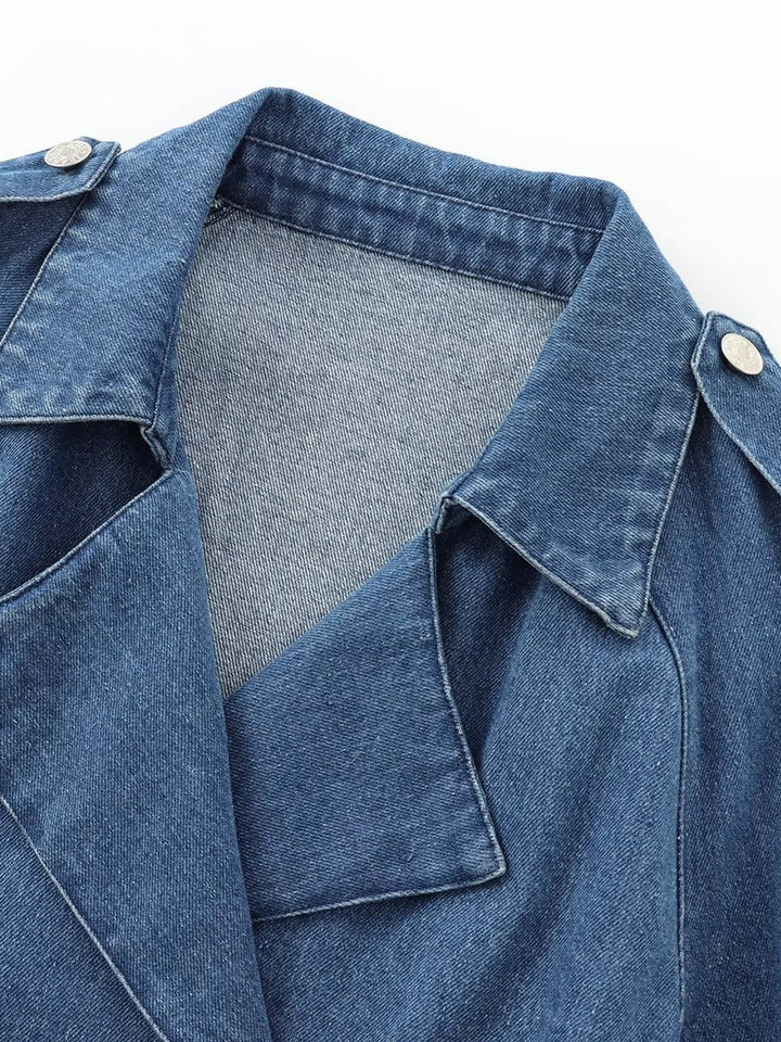 ASHLEY – GEBELT DOUBLE-BREASTED JACKET