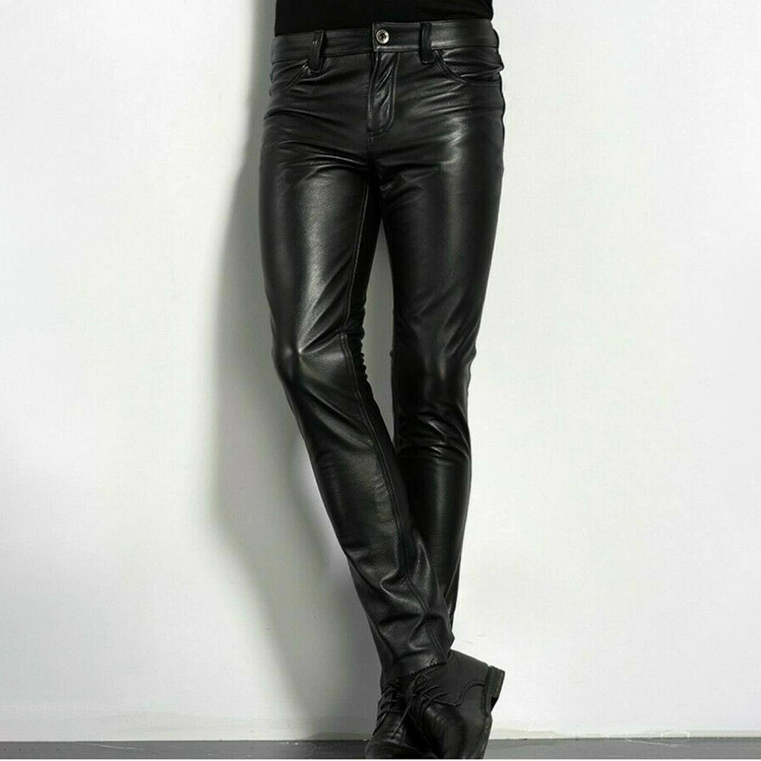 Edward™ Heren PU Leren Broek
