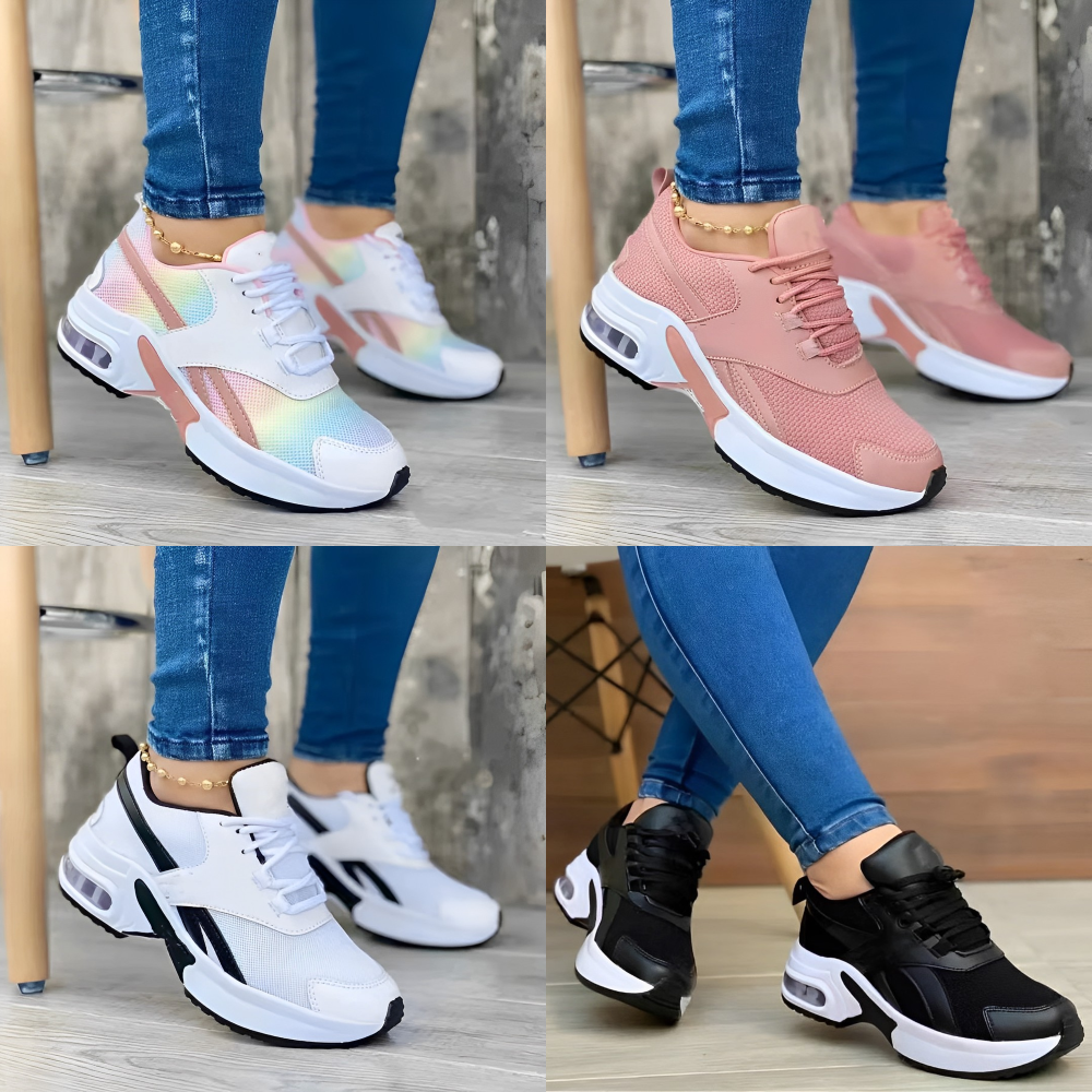 Dames Sneakers met Vetersluiting