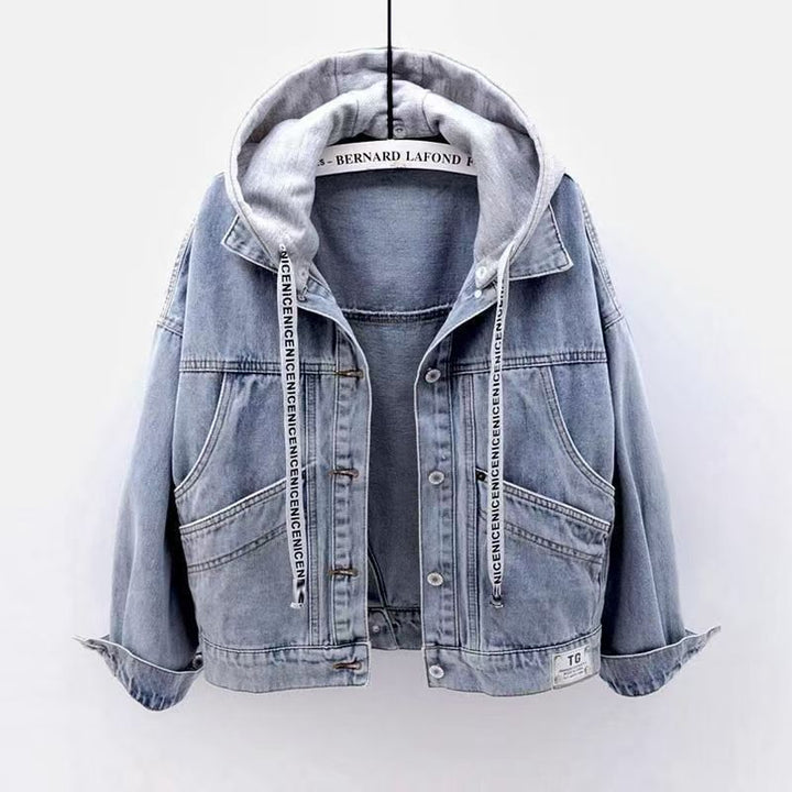 Valka Hooded Denim Jast