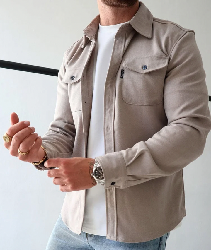 Lambert™ Casual Heren Overhemdjas