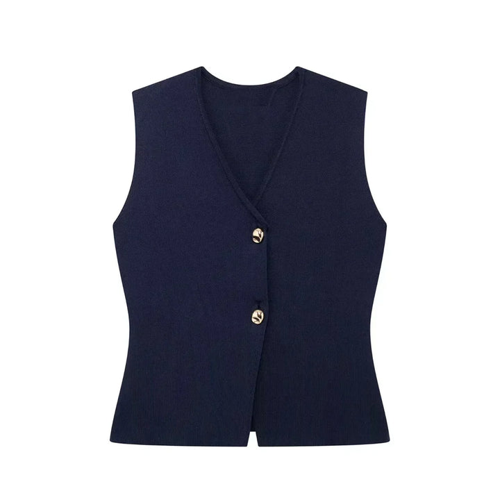 Imara | Mouwloze Gilet Top voor Dames - Elegant en Minimalistisch