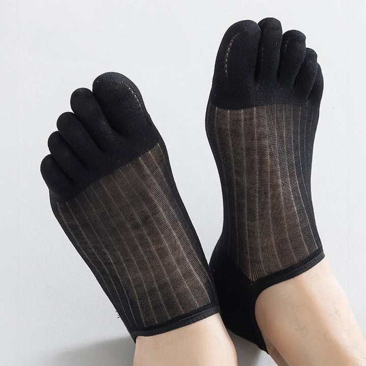 Onzichtbare Ademende Antislip Tenen Sokken