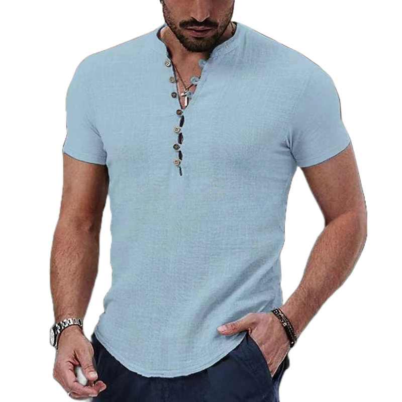 ENZO CONTI LUXE Linnenmix Overhemd