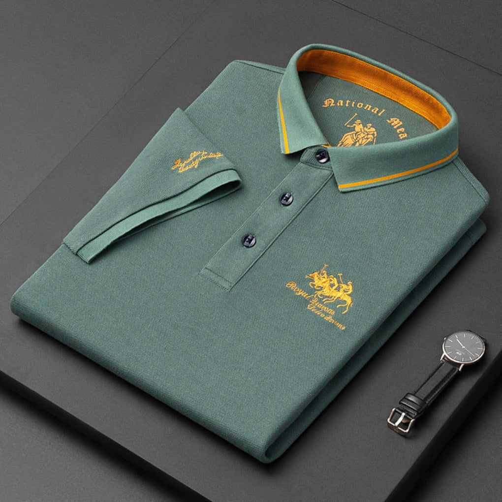 Comfortabel poloshirt met knoopjes voor heren