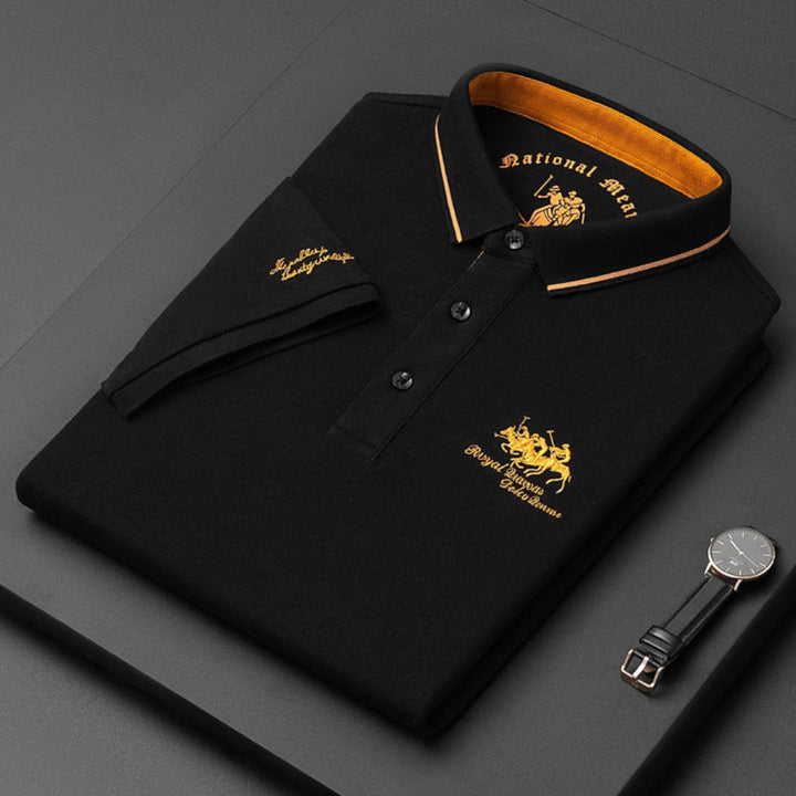 Comfortabel poloshirt met knoopjes voor heren