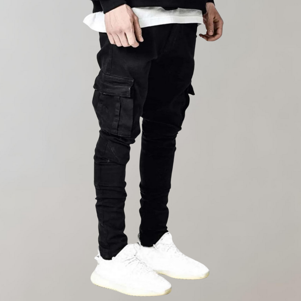 Carlijn™ Heren Slim Fit Cargo Jeans