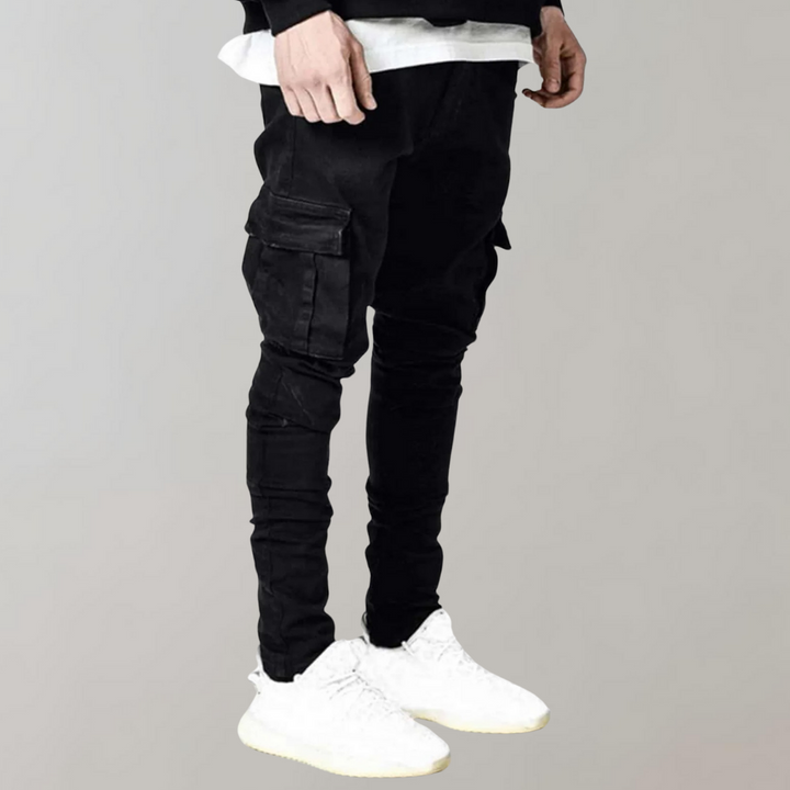 Carlijn™ Heren Slim Fit Cargo Jeans