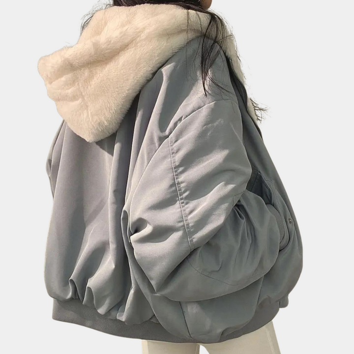 Caitlin | Dames Winterjas met Capuchon en Zakken
