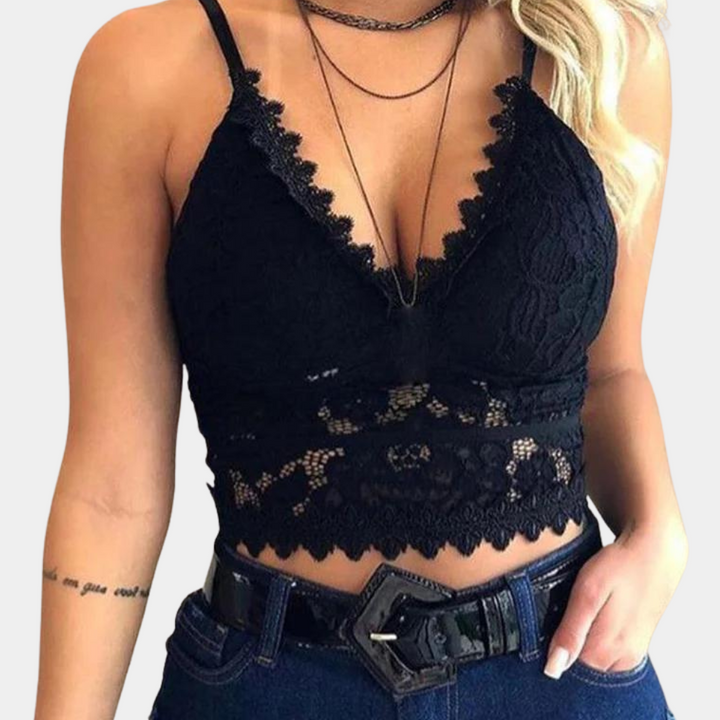 Naolin | Kanten Cropped Top voor Dames