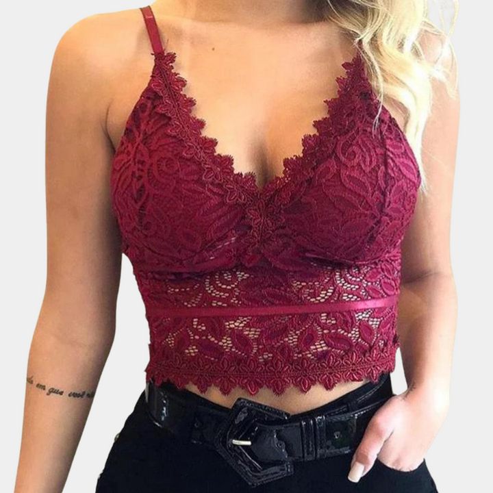 Naolin | Kanten Cropped Top voor Dames