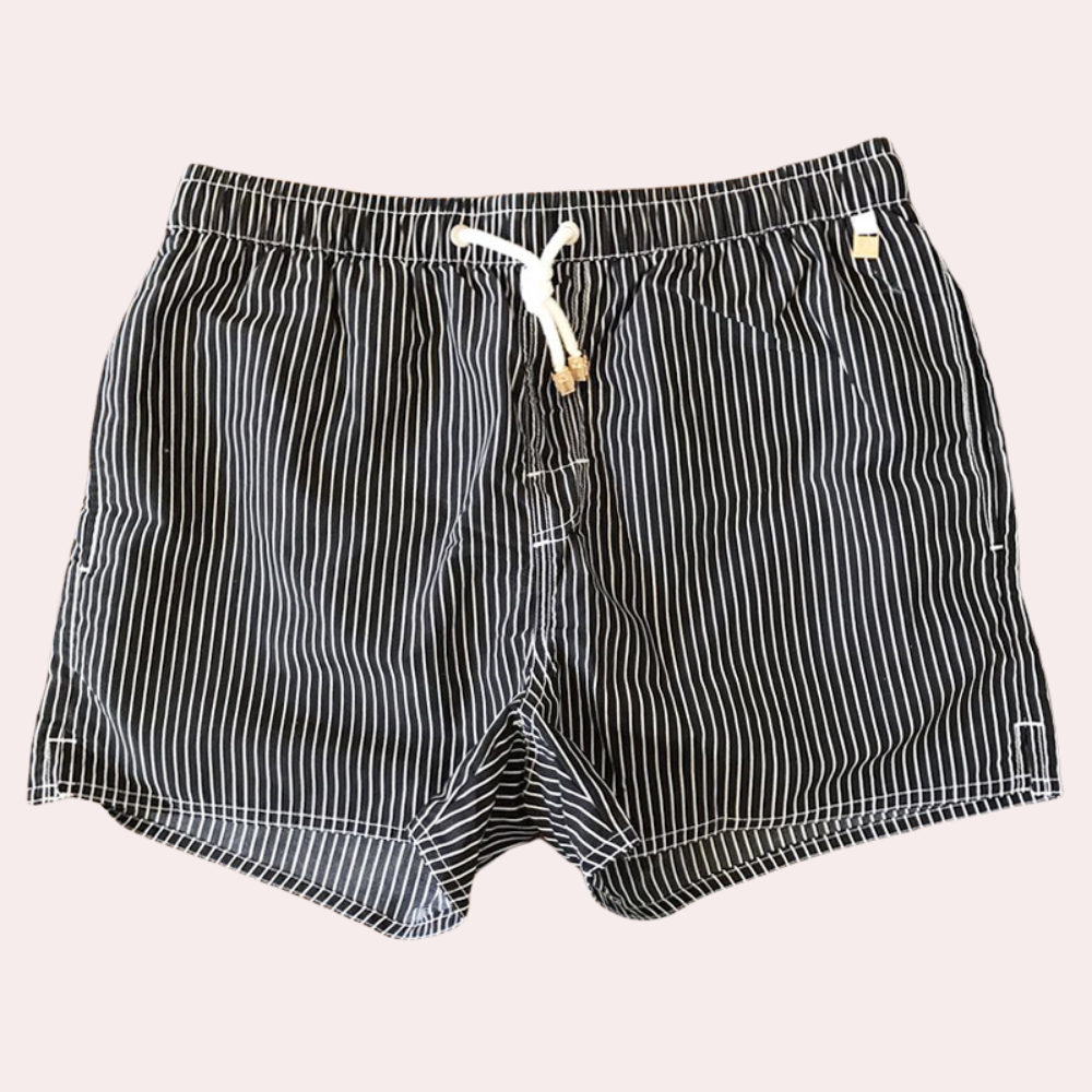 Elina™ Heren Gestreepte Zwemshort