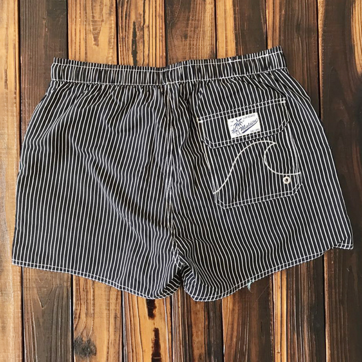 Elina™ Heren Gestreepte Zwemshort