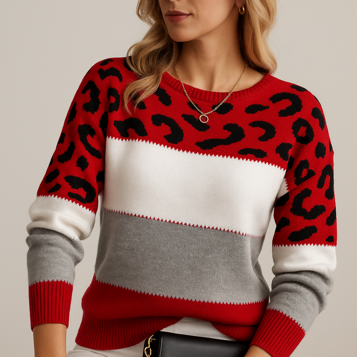 CHEYENNE – TRENDY CHIC PATROON TRUI