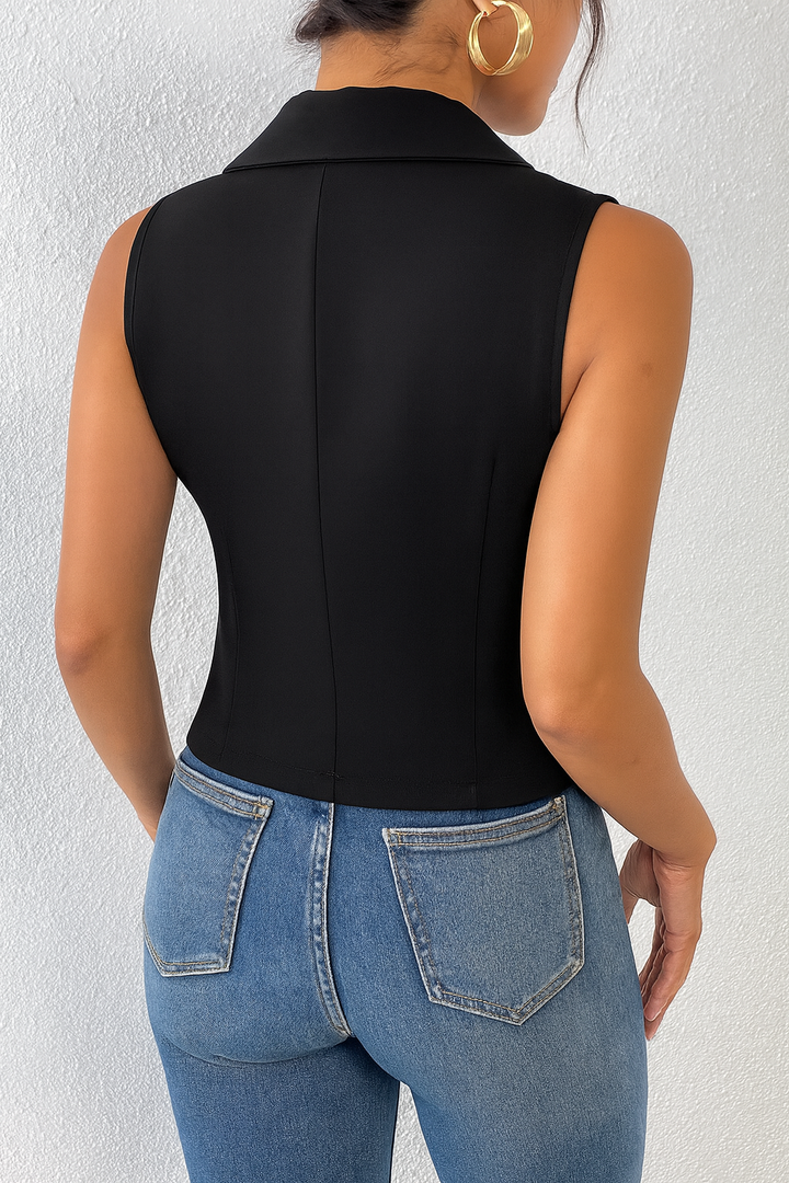 Anic | Elegant Dames Gilet – Getailleerd Model & Verstelbaar
