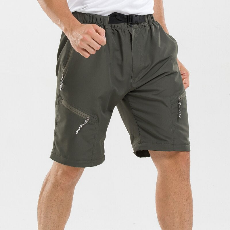 Heren Afritsbroek met Elastische Taille en Ritsen