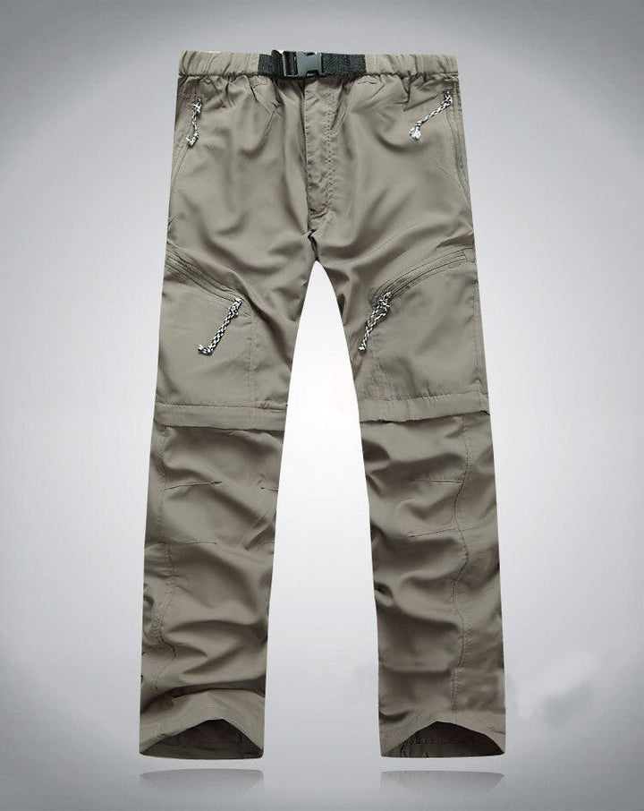 Heren Afritsbroek met Elastische Taille en Ritsen