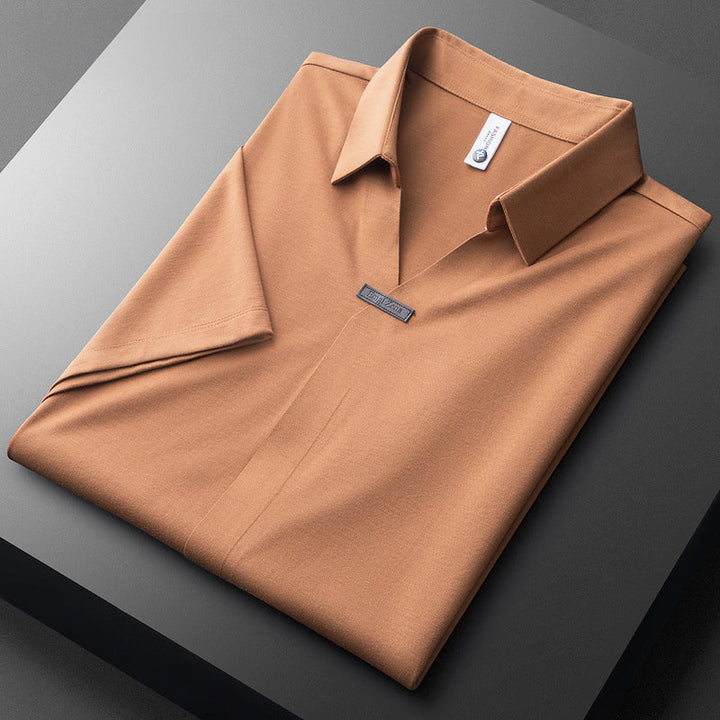 Cornelio Katoen Zijde Polo Shirt
