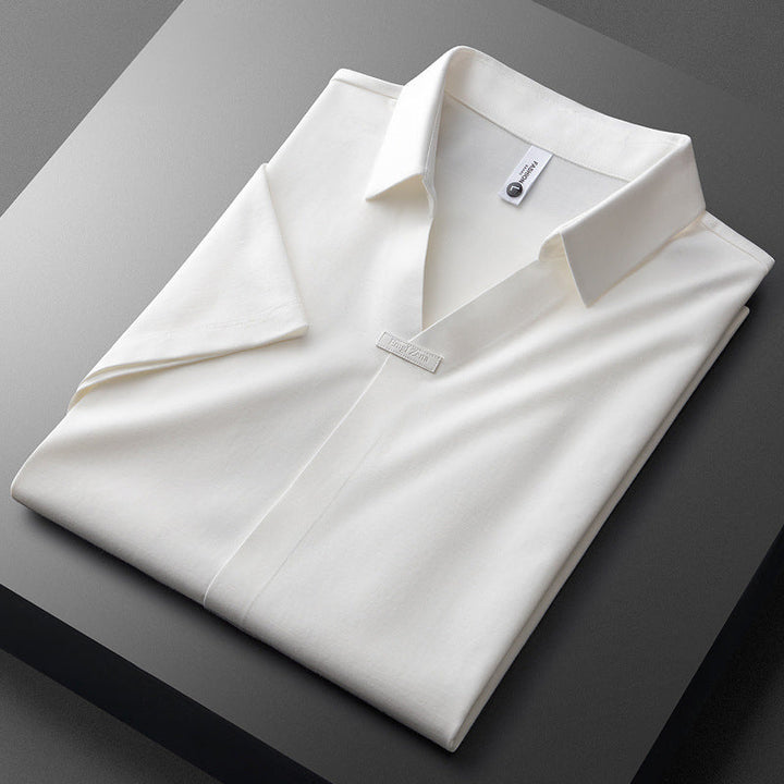 Cornelio Katoen Zijde Polo Shirt