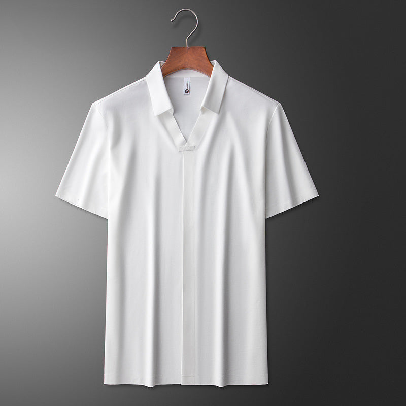 Cornelio Katoen Zijde Polo Shirt