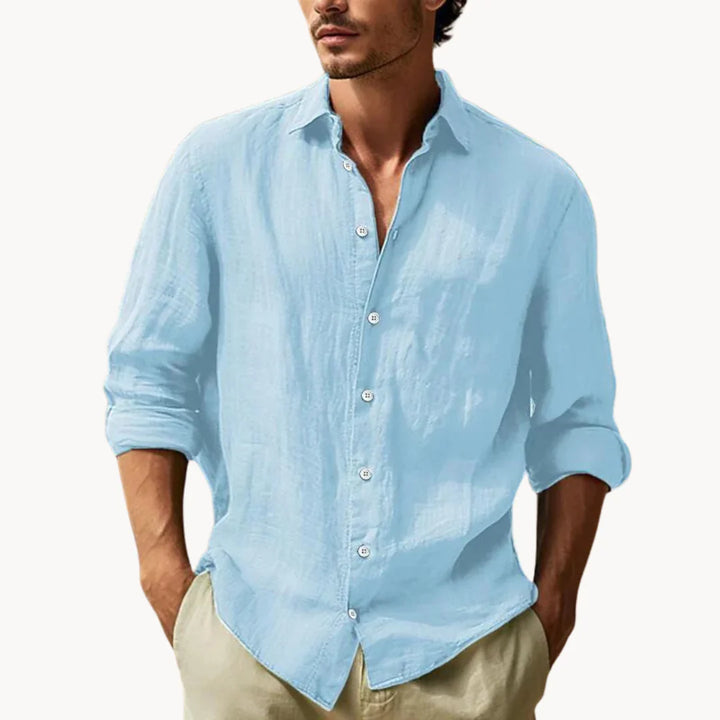 Enzo Conti Luxe Katoenen Overhemd