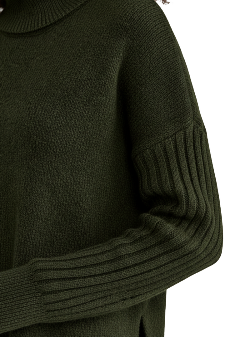 NAOMI – GEZELLIGE ASYMMETRISCHE TURTLENECK TRUI