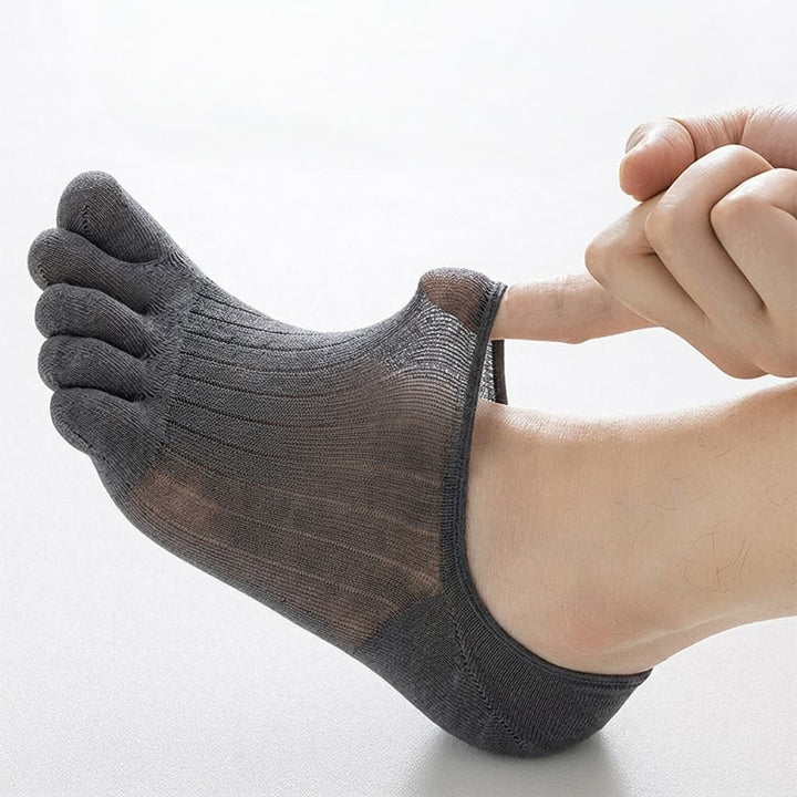 Onzichtbare Ademende Antislip Tenen Sokken