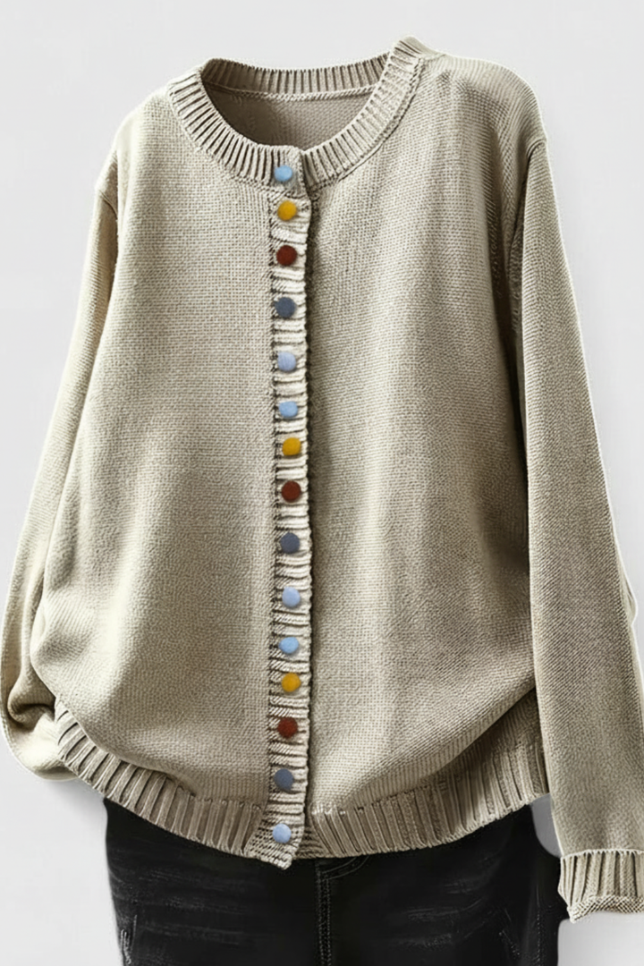DAISY – SPEELSE KNOPEN CARDIGAN