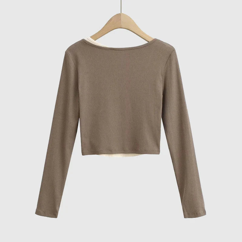 Evelyn Grace June Gelaagde Shirt