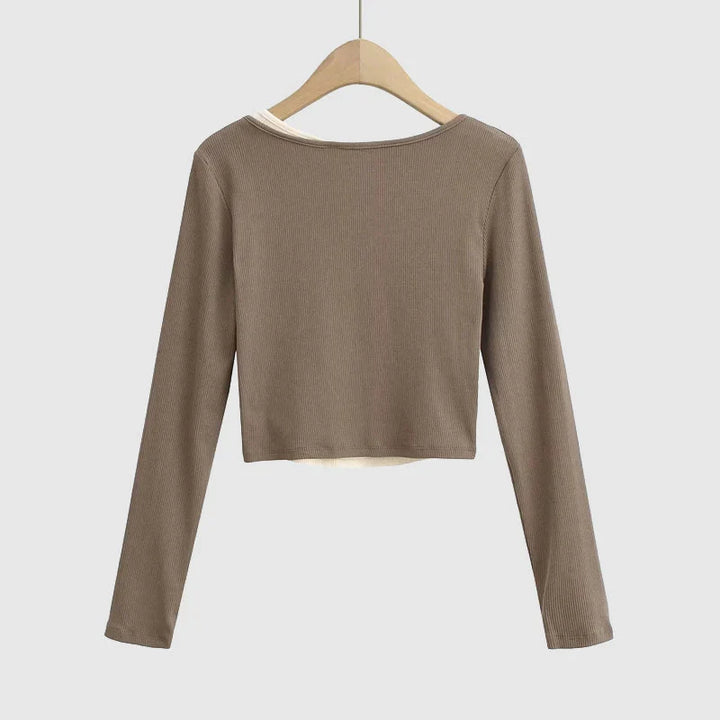 Evelyn Grace June Gelaagde Shirt