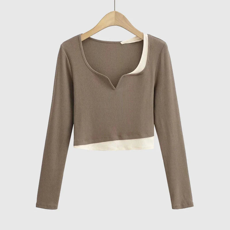 Evelyn Grace June Gelaagde Shirt