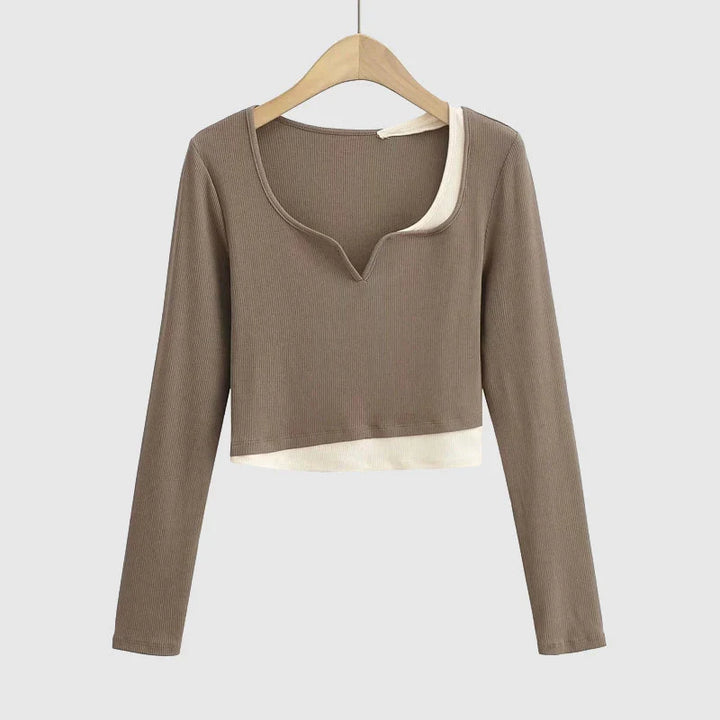Evelyn Grace June Gelaagde Shirt