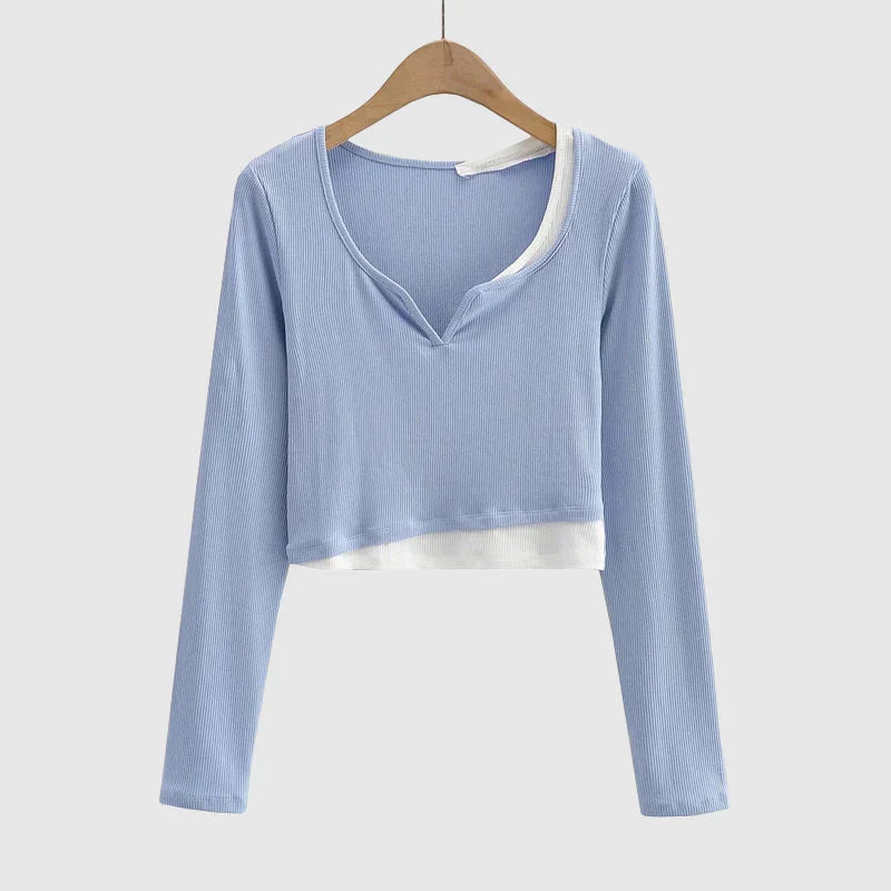 Evelyn Grace June Gelaagde Shirt