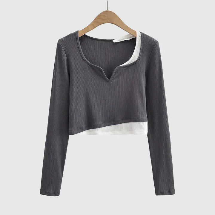 Evelyn Grace June Gelaagde Shirt