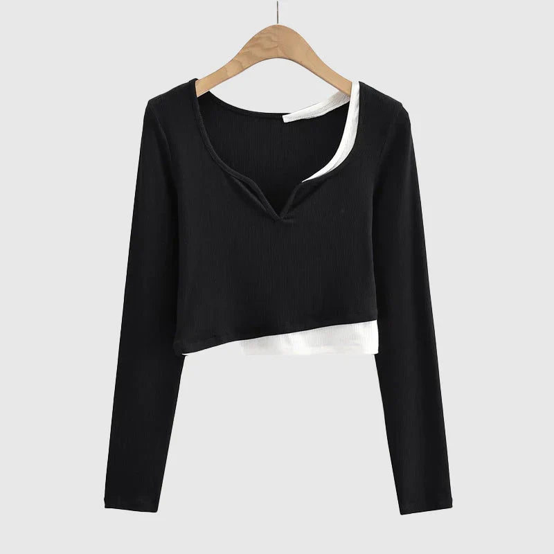 Evelyn Grace June Gelaagde Shirt