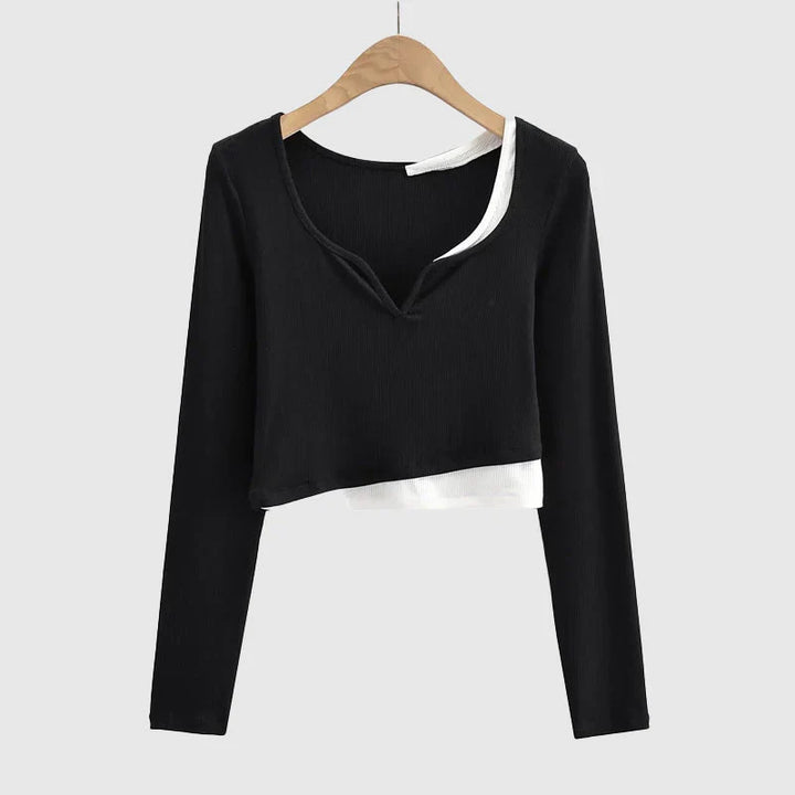 Evelyn Grace June Gelaagde Shirt