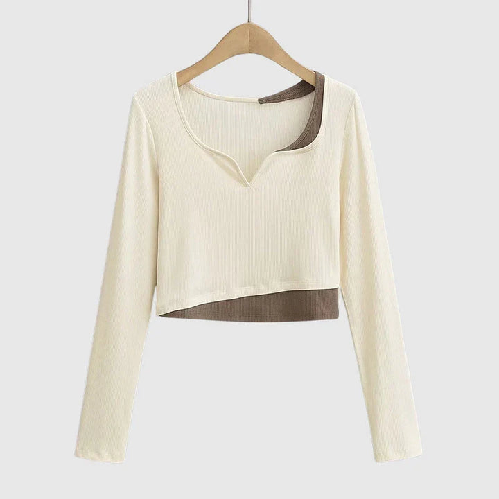 Evelyn Grace June Gelaagde Shirt