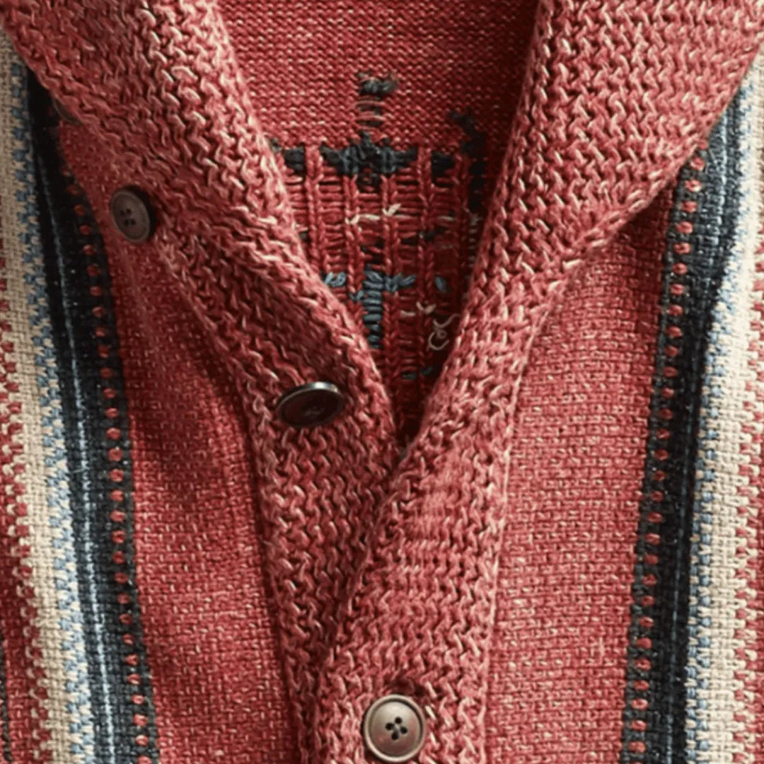 Dalton Weave Wol Cardigan