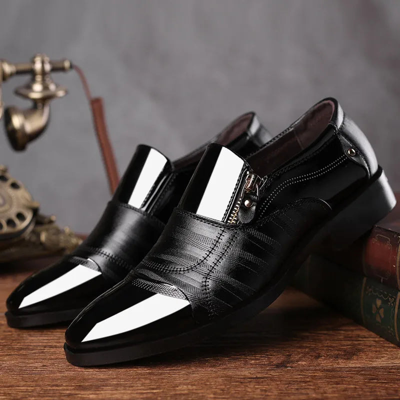 Marcelli Ross Italiaanse leren dresschoenen
