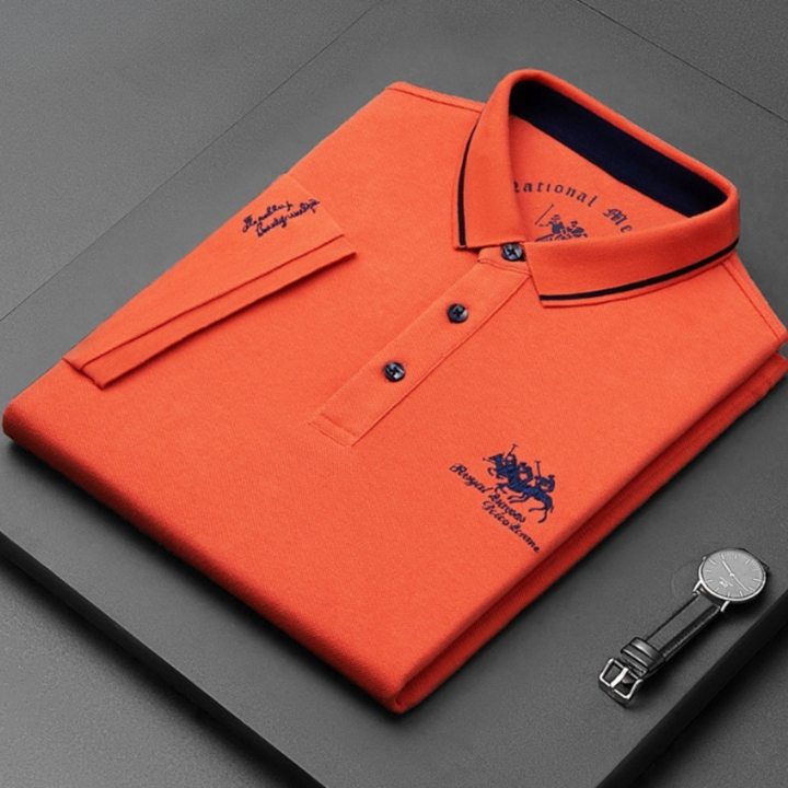 Comfortabel poloshirt met knoopjes voor heren