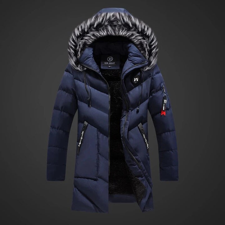 Paul™ Heren Sherpa Gevoerde Lange Winterjas
