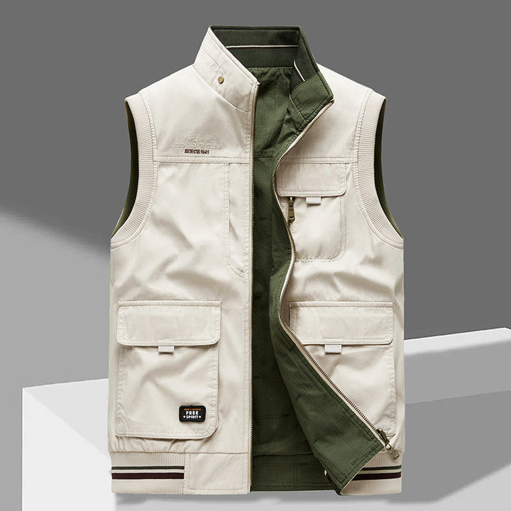 Emilio Katoenen Utility Vest