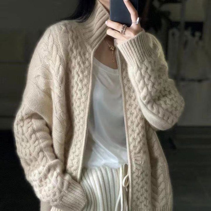 Elowen Cashmere Zip Jast