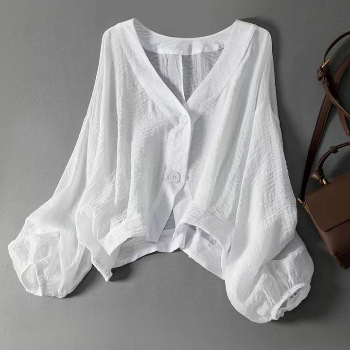 Eliza Cloud Linnen Blouse