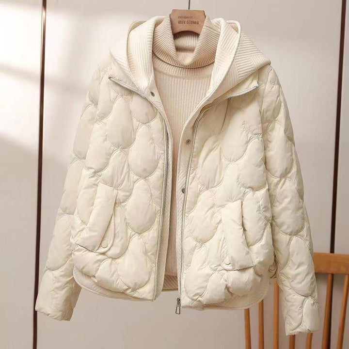 Elara Zijde-Lined Puffer Jast