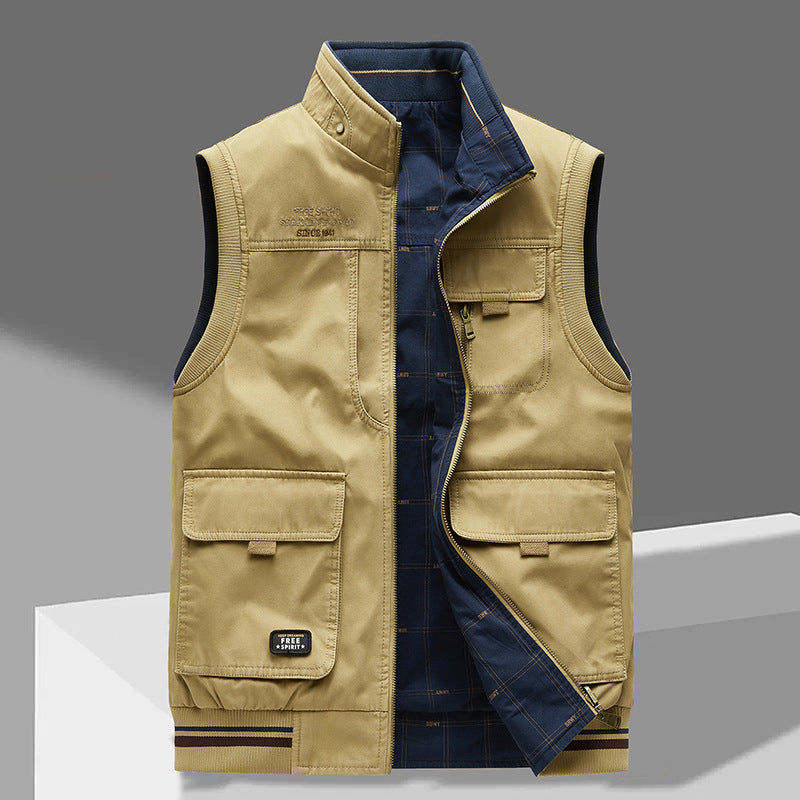 Emilio Katoenen Utility Vest
